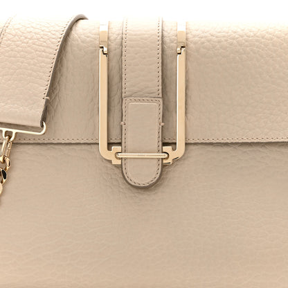 Chloe Calfskin Medium Bronte Shoulder Bag Twilight Grey 8 of 10