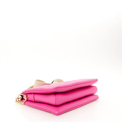 Louis Vuitton Lambskin Embossed Monogram Coussin PM Rose Miami 4 of 12