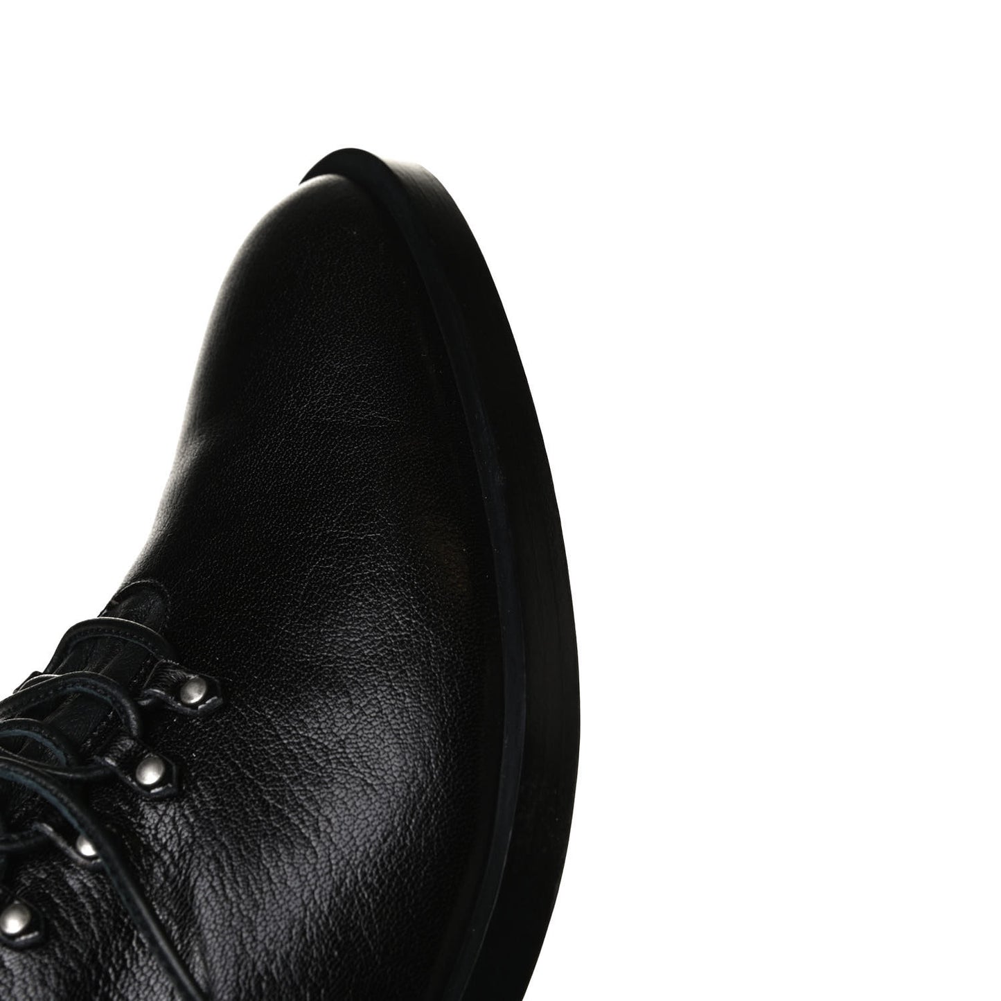 Grained Calfskin Suede GV3 Derby Shoes 40 Black