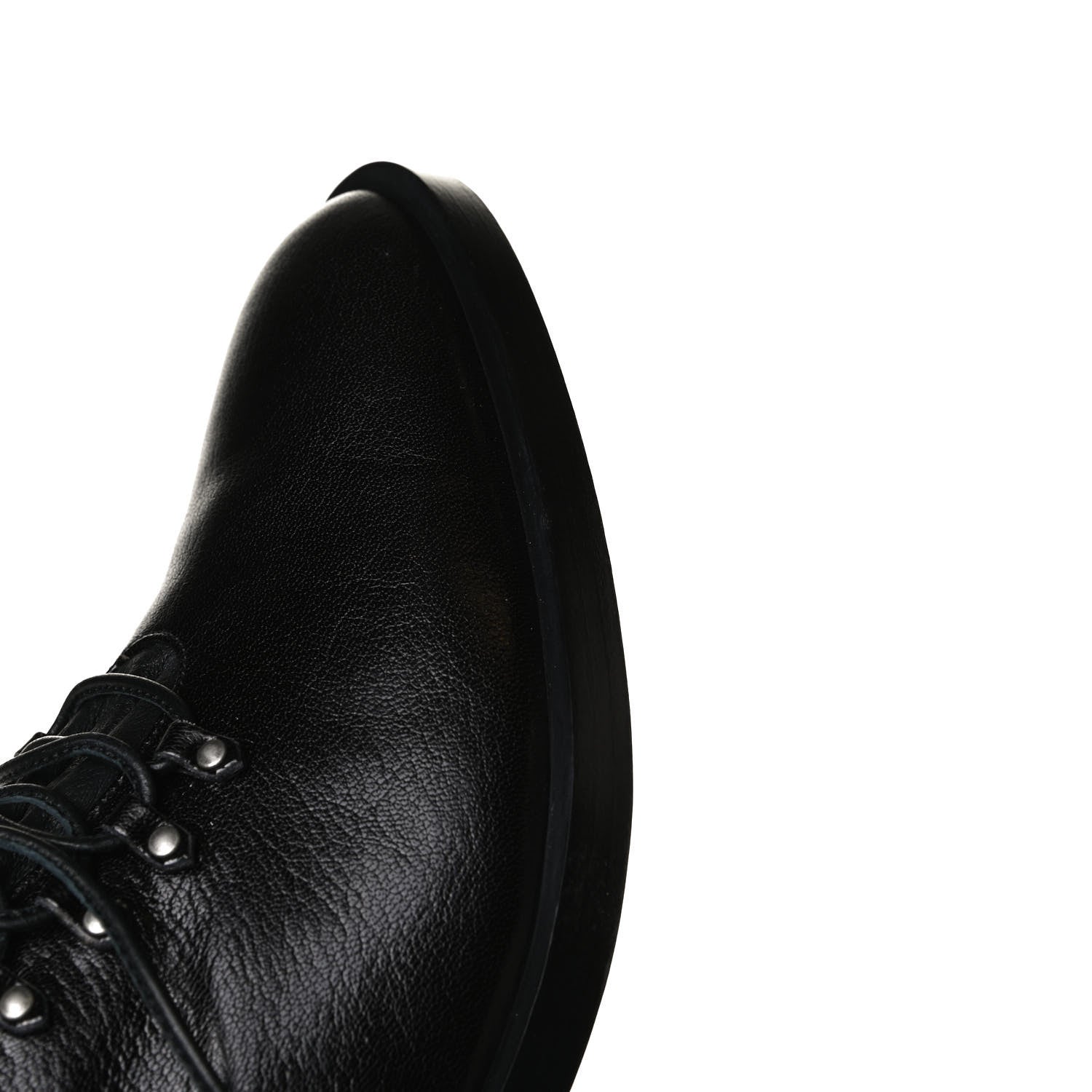 Givenchy Grained Calfskin Suede GV3 Derby Shoes 40 Black 15 of 16