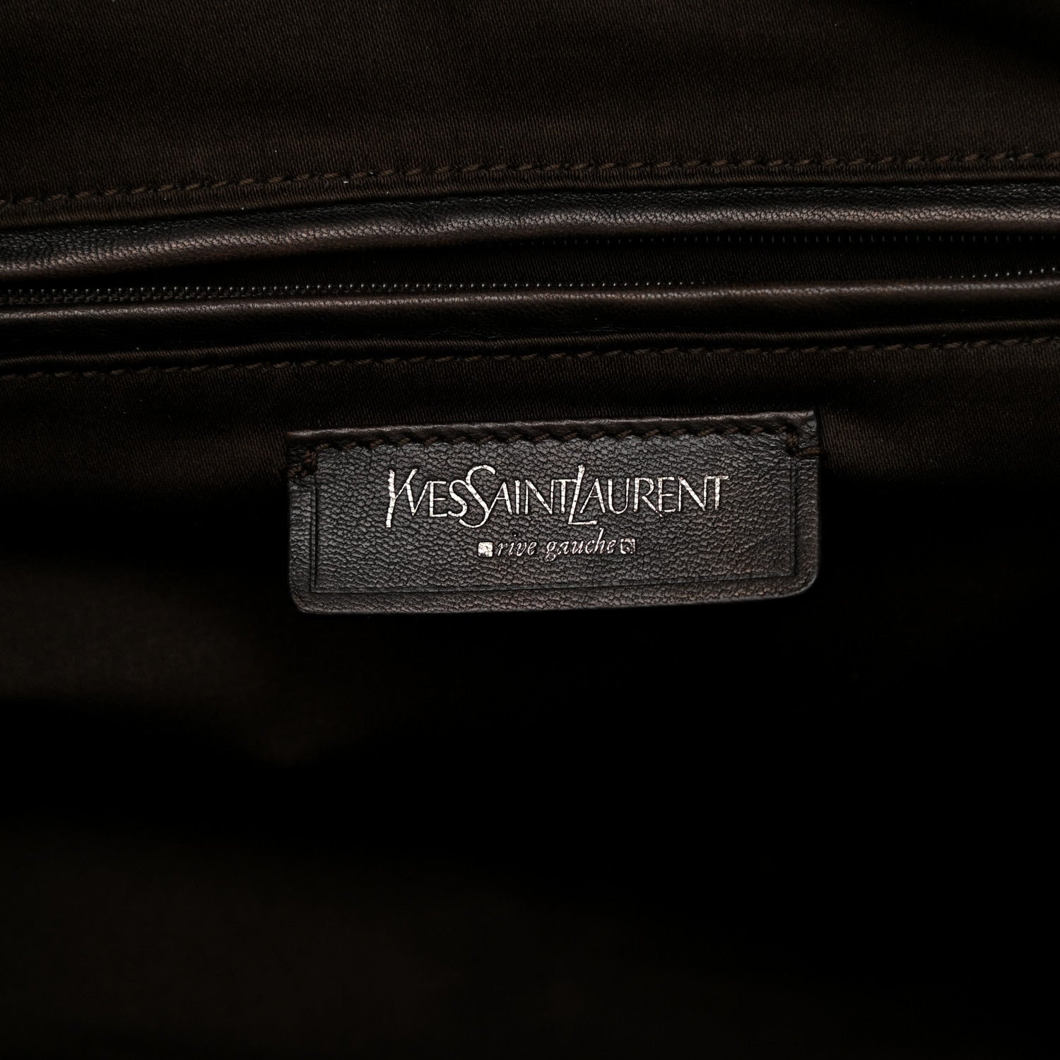 Saint Laurent Textured Patent Medium Easy Sac Taupe 6 of 9