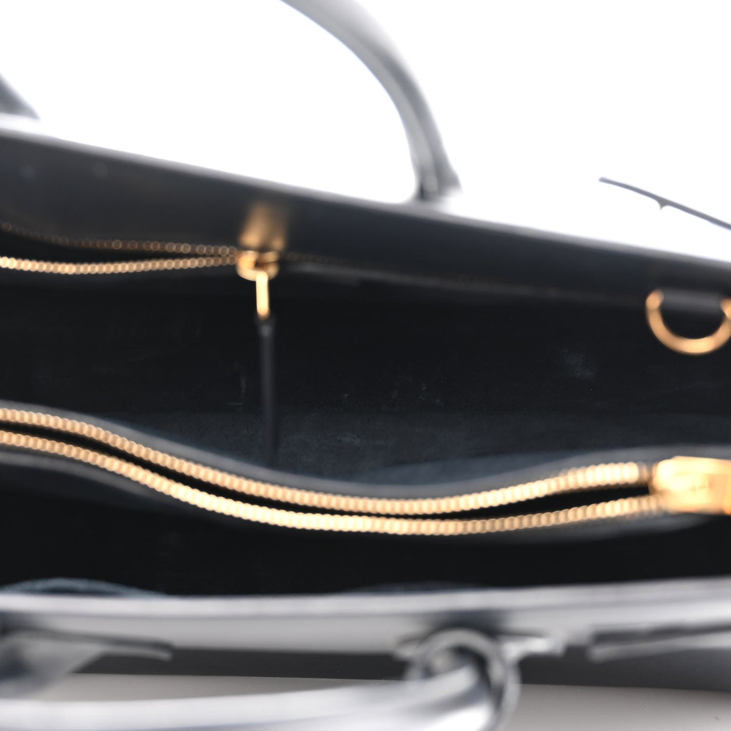 Calfskin Small Sac De Jour Navy