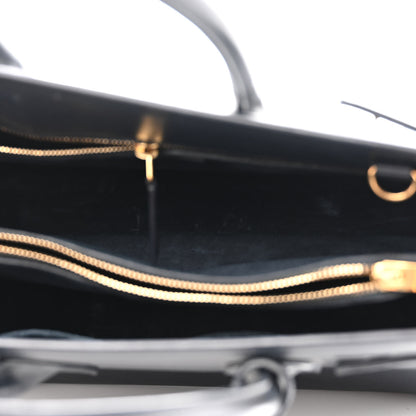 Saint Laurent Calfskin Small Sac De Jour Navy 4 of 12