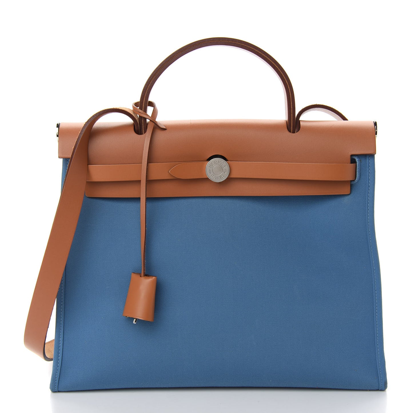 Vache Hunter Toile Herbag Zip 31 PM Azur Natural