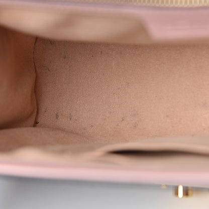 Gucci GG Supreme Monogram Calfskin Medium Padlock Shoulder Bag Beige Perfect Pink 11 of 16