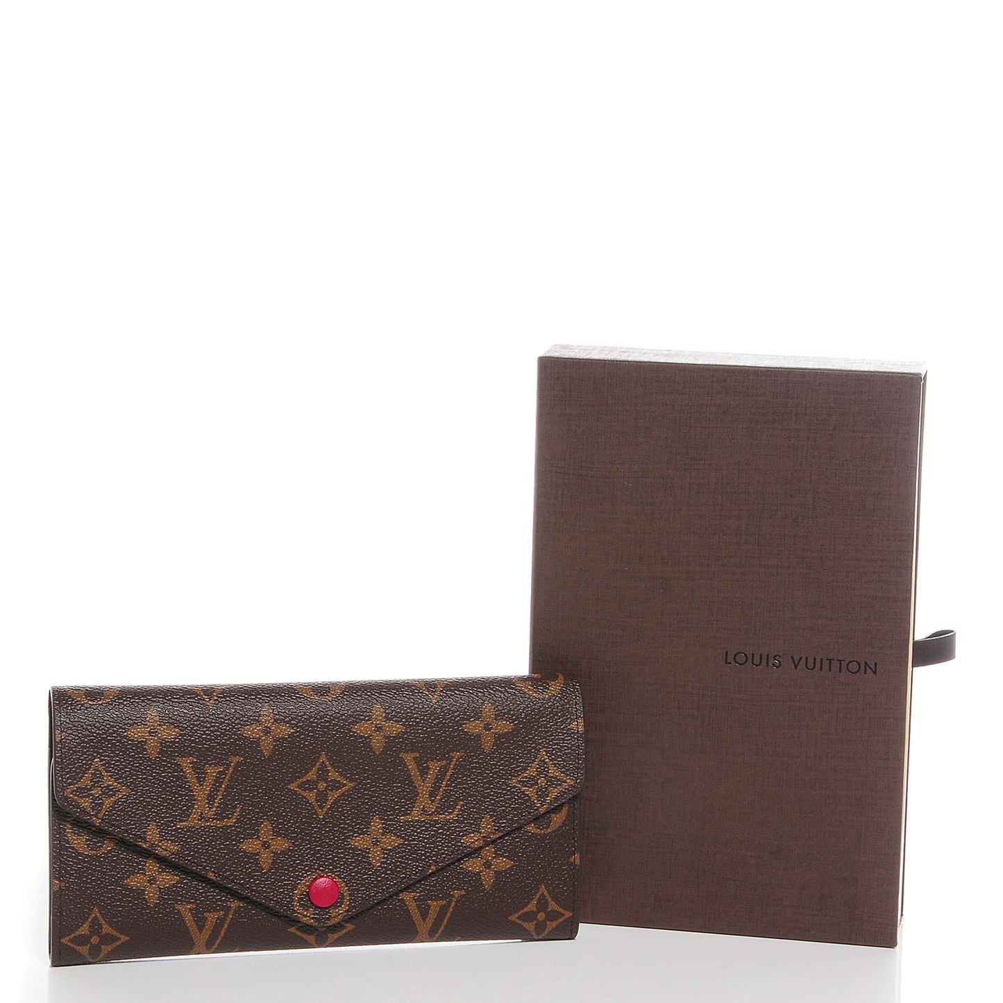 Monogram Josephine Wallet Fuchsia