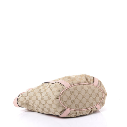 Gucci Monogram Small Gold D Ring Tote Pink 6 of 28
