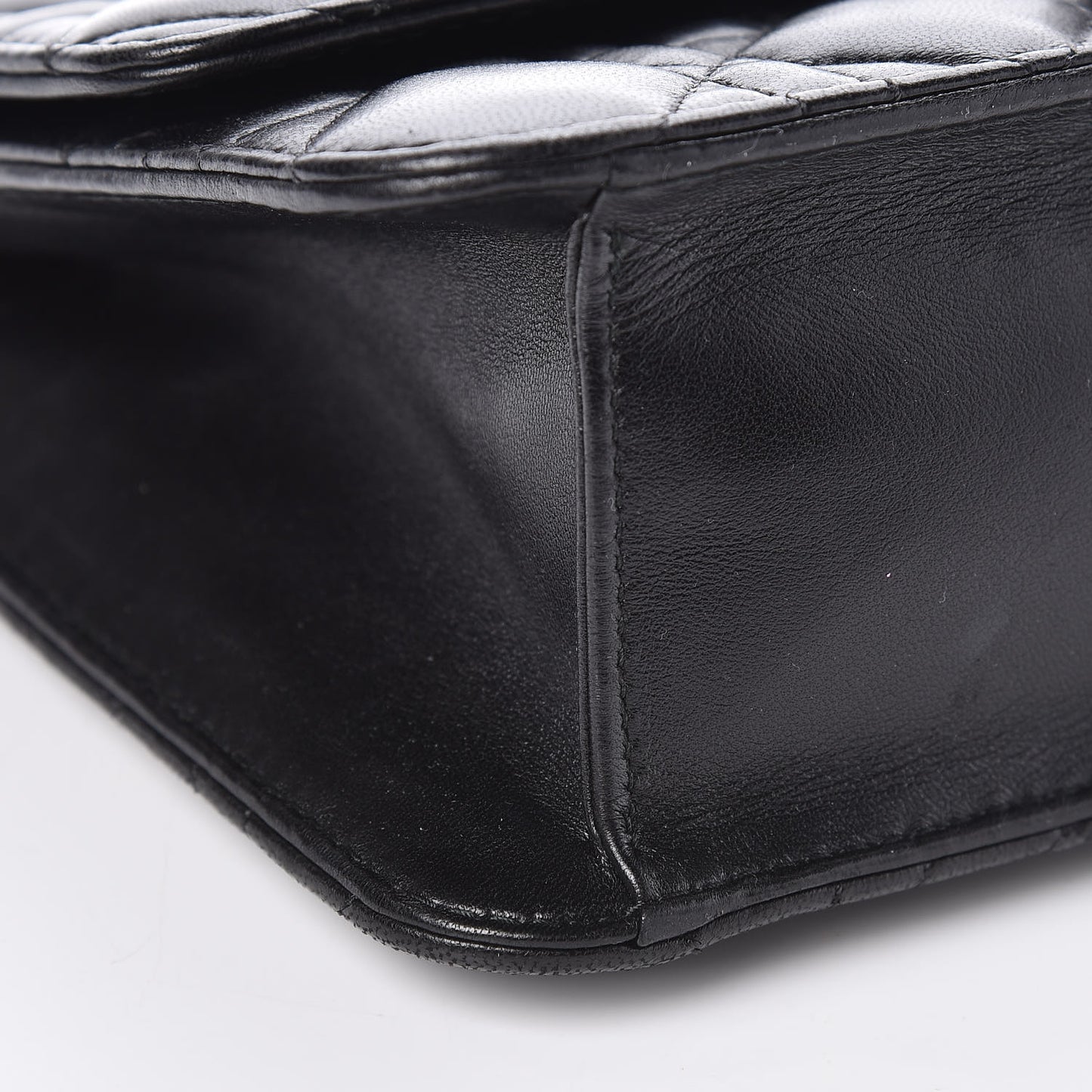 Lambskin Cannage Miss Dior Promenade Pouch Black