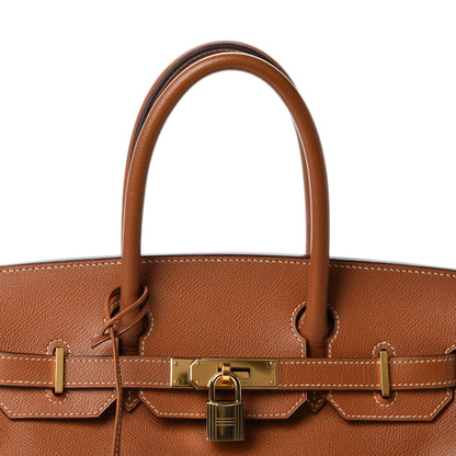 Hermes Courchevel Birkin 30 Gold 10 of 10