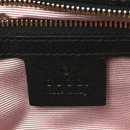 Gucci Vitello Palmellato Lux Small Arli Flap Shoulder Bag Black 6 of 9