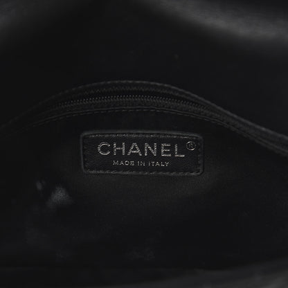 Chanel Lambskin Small CC Crossing Flap Black 7 of 12