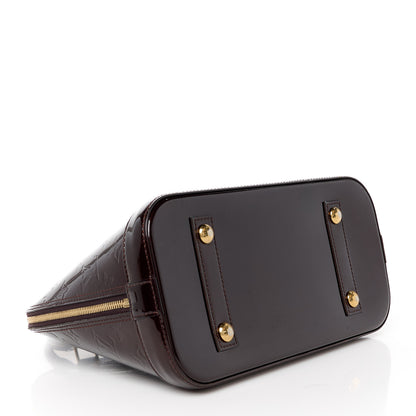 Louis Vuitton Vernis Alma PM Amarante 4 of 9