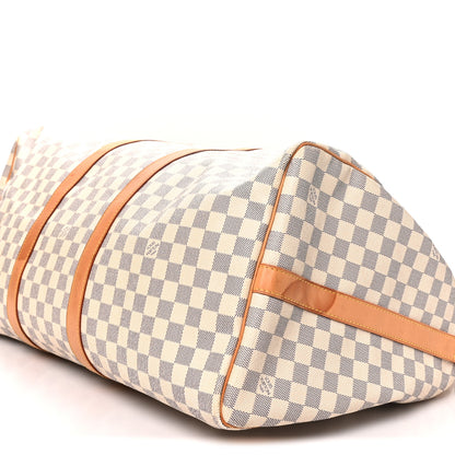 Louis Vuitton Damier Azur Keepall Bandouliere 55 9 of 9
