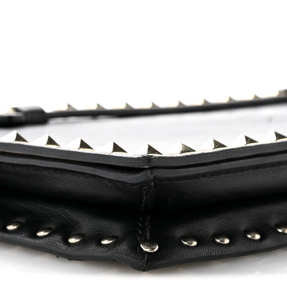 Valentino Garavani Nappa Rockstud Wristlet Clutch Black 9 of 14