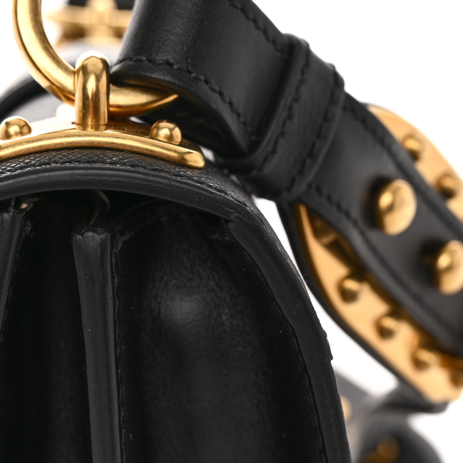Prada City Calf Saffiano Cahier Bag Black 11 of 12