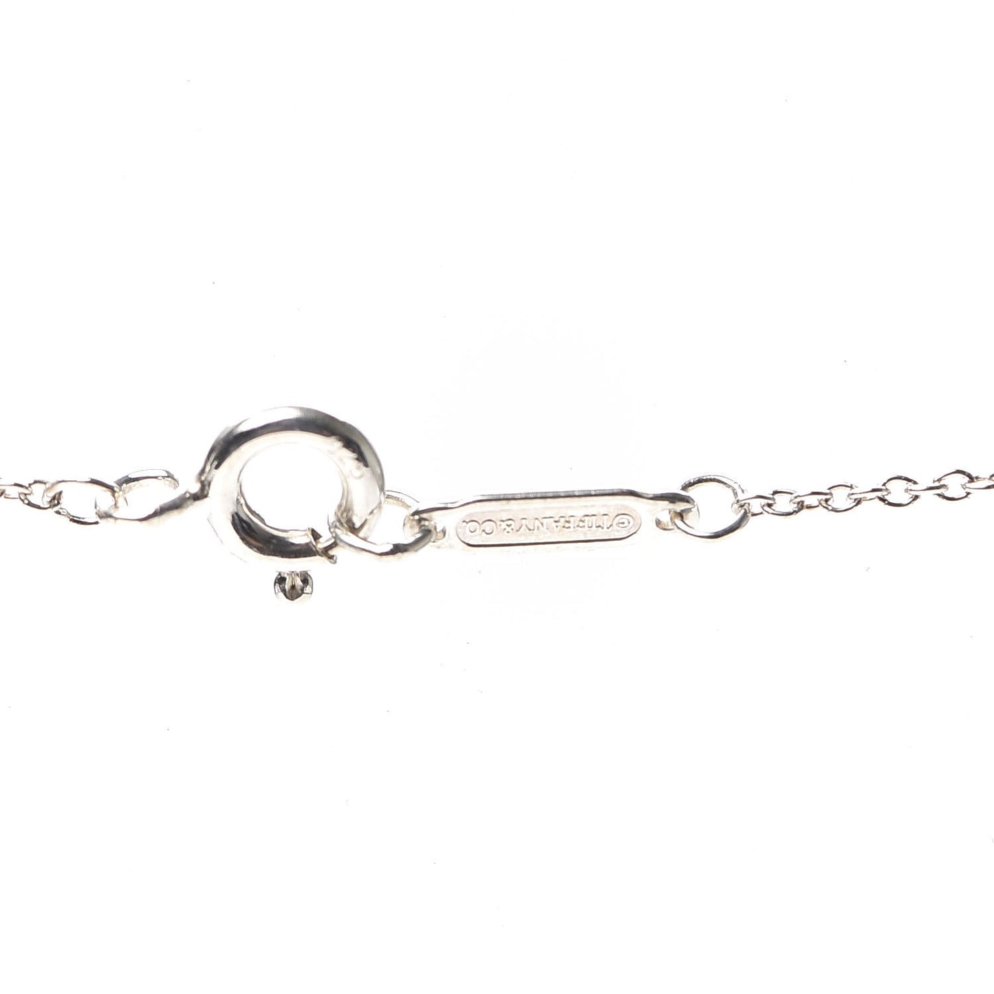 Sterling Silver Diamond Small Daisy Key Pendant Necklace