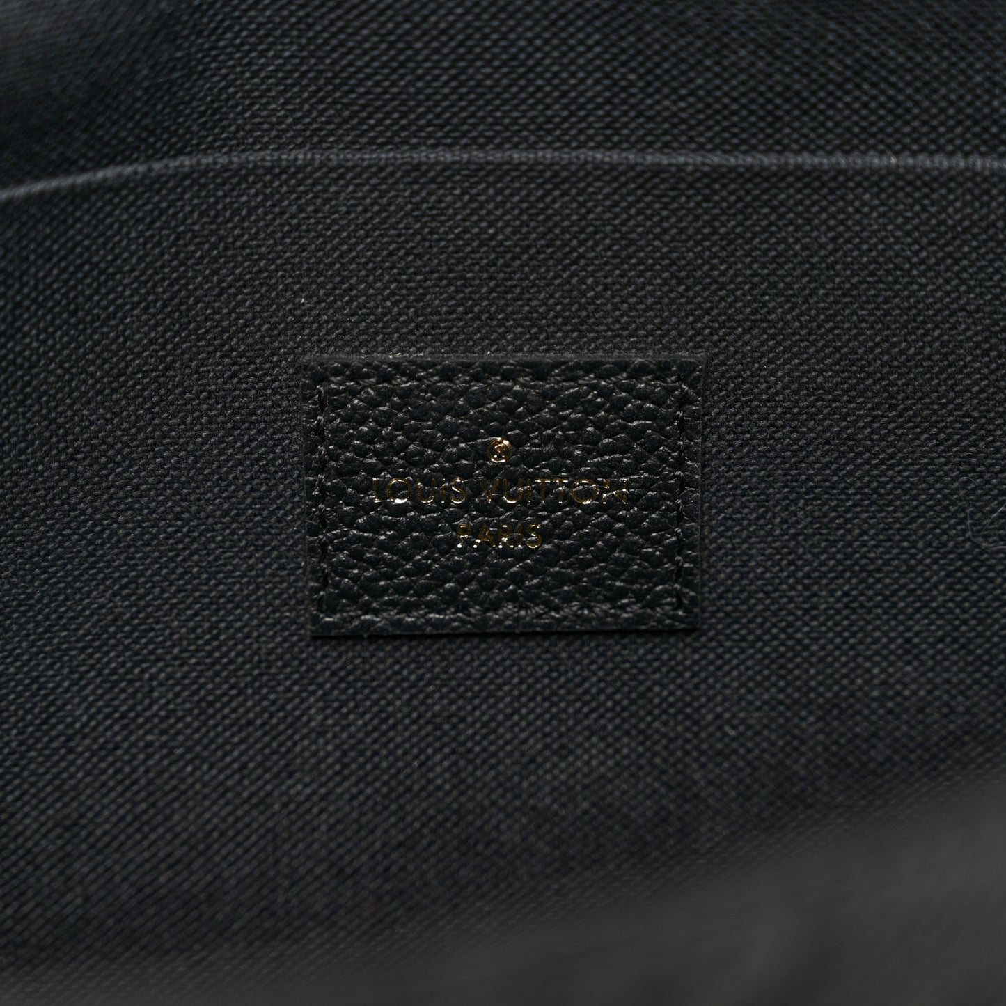 Empreinte Pochette Felicie Chain Wallet Black