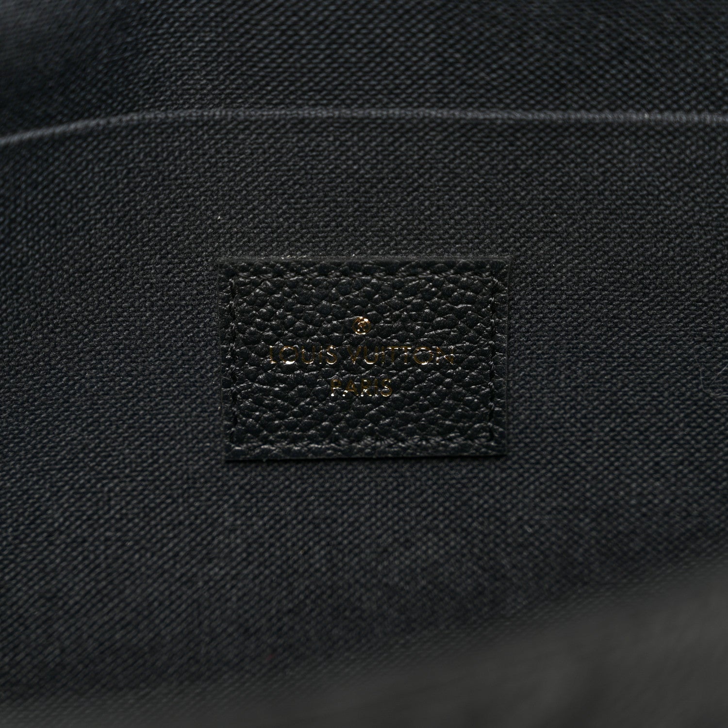 Louis Vuitton Empreinte Pochette Felicie Chain Wallet Black 10 of 12