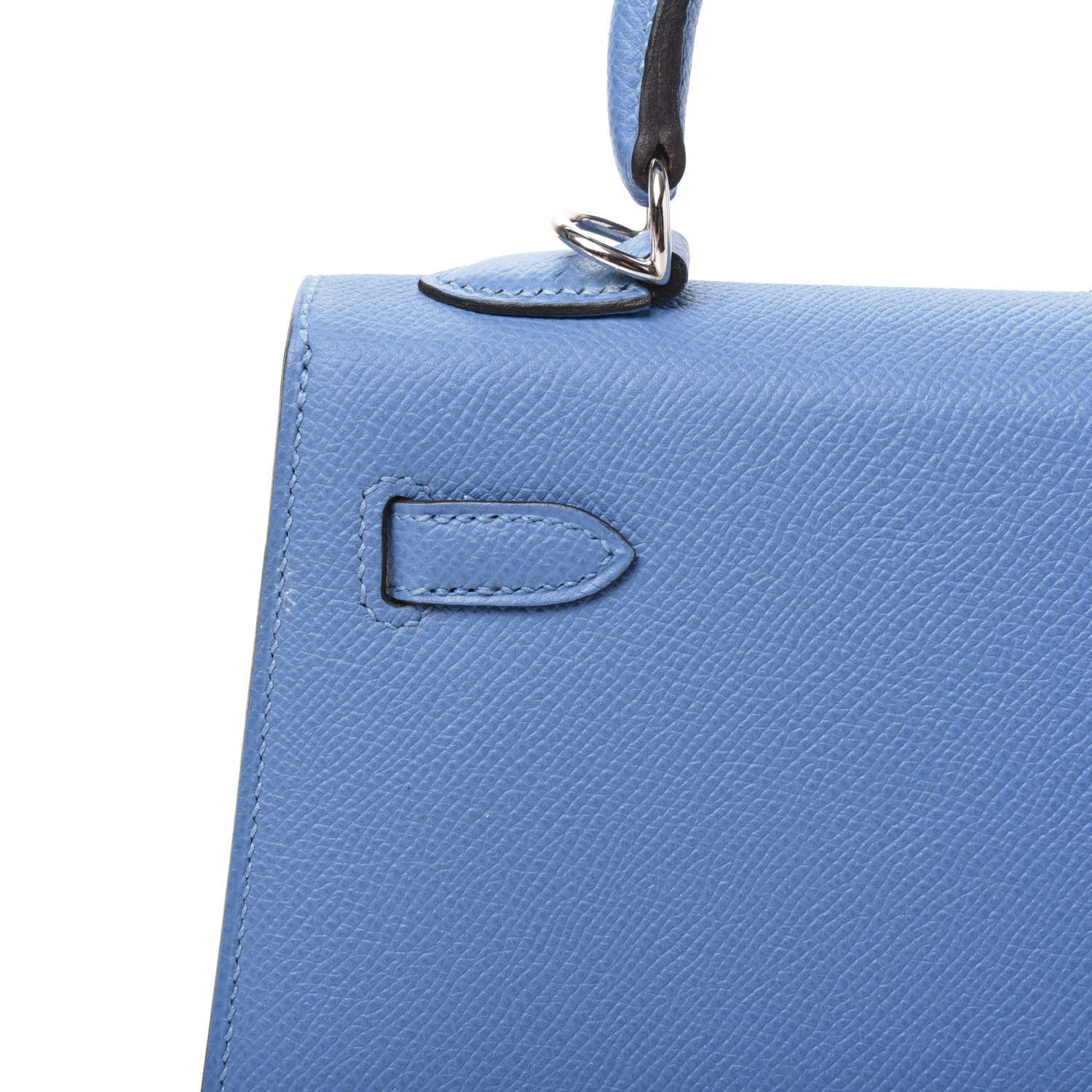 Hermes Epsom Kelly Sellier 25 Bleu Paradis 13 of 40