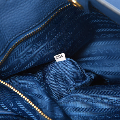 Prada Vitello Daino Tote Cobalto 8 of 15