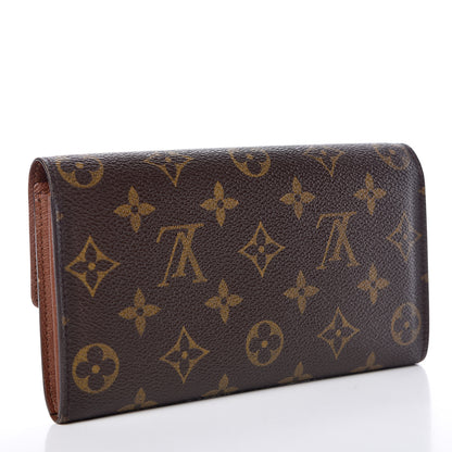 Louis Vuitton Monogram Sarah Wallet 3 of 12