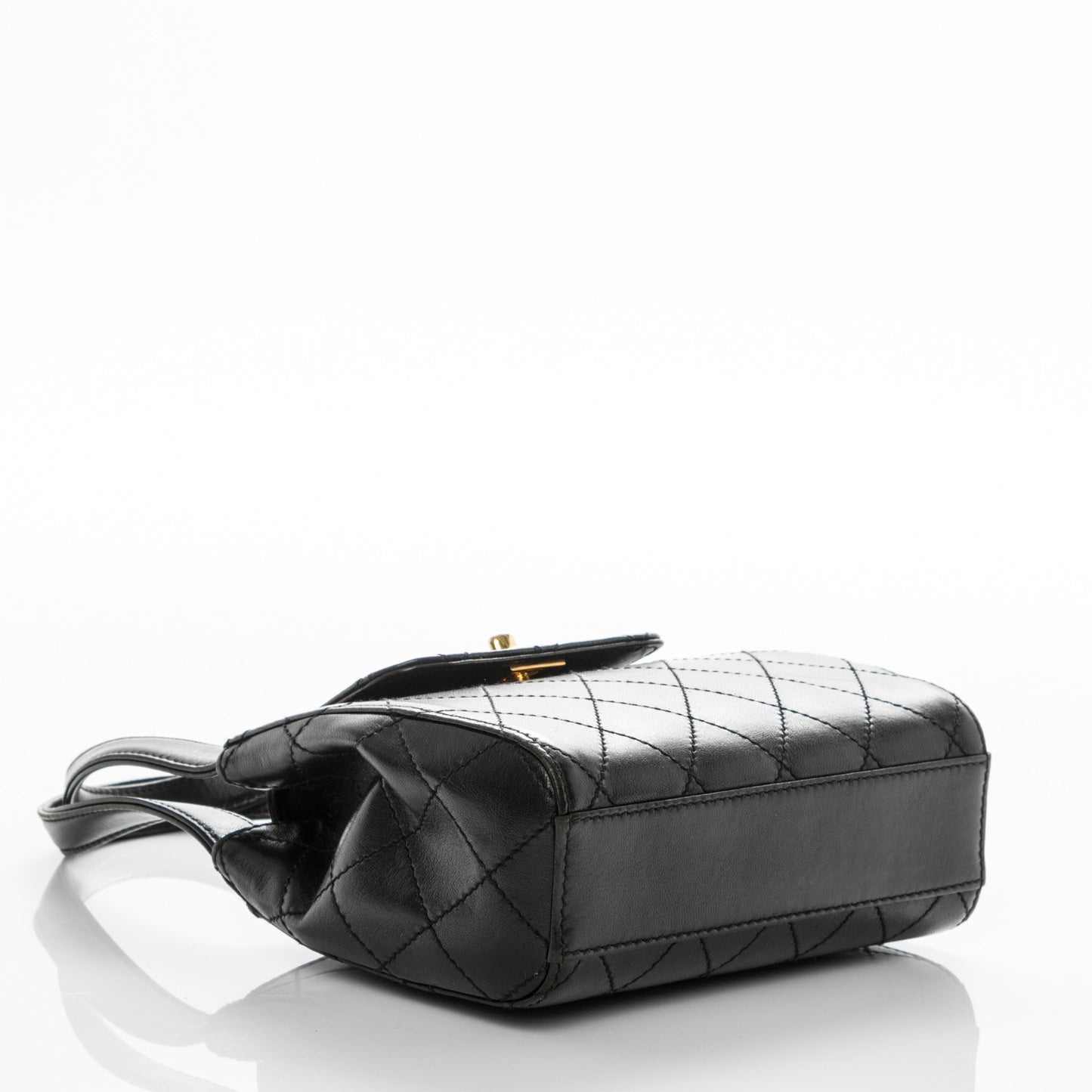 Lambskin Evening Bag Black