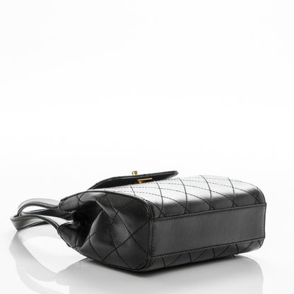 Chanel Lambskin Evening Bag Black 4 of 9