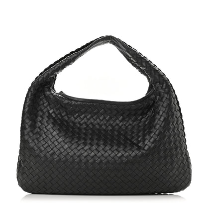Bottega Veneta Nappa Intrecciato Medium Veneta Hobo Black 1 of 10