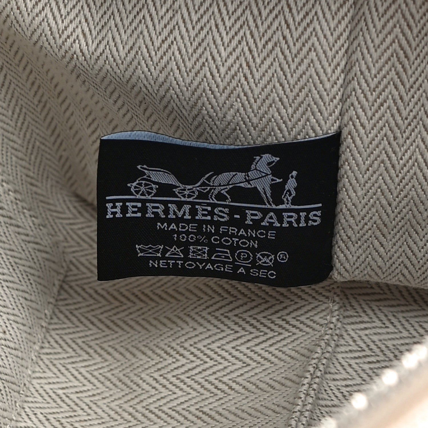 Hermes Canvas Small Bride-A-Brac Pouch Natural 6 of 9