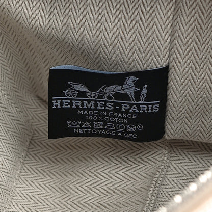Hermes Canvas Small Bride-A-Brac Pouch Natural 6 of 9