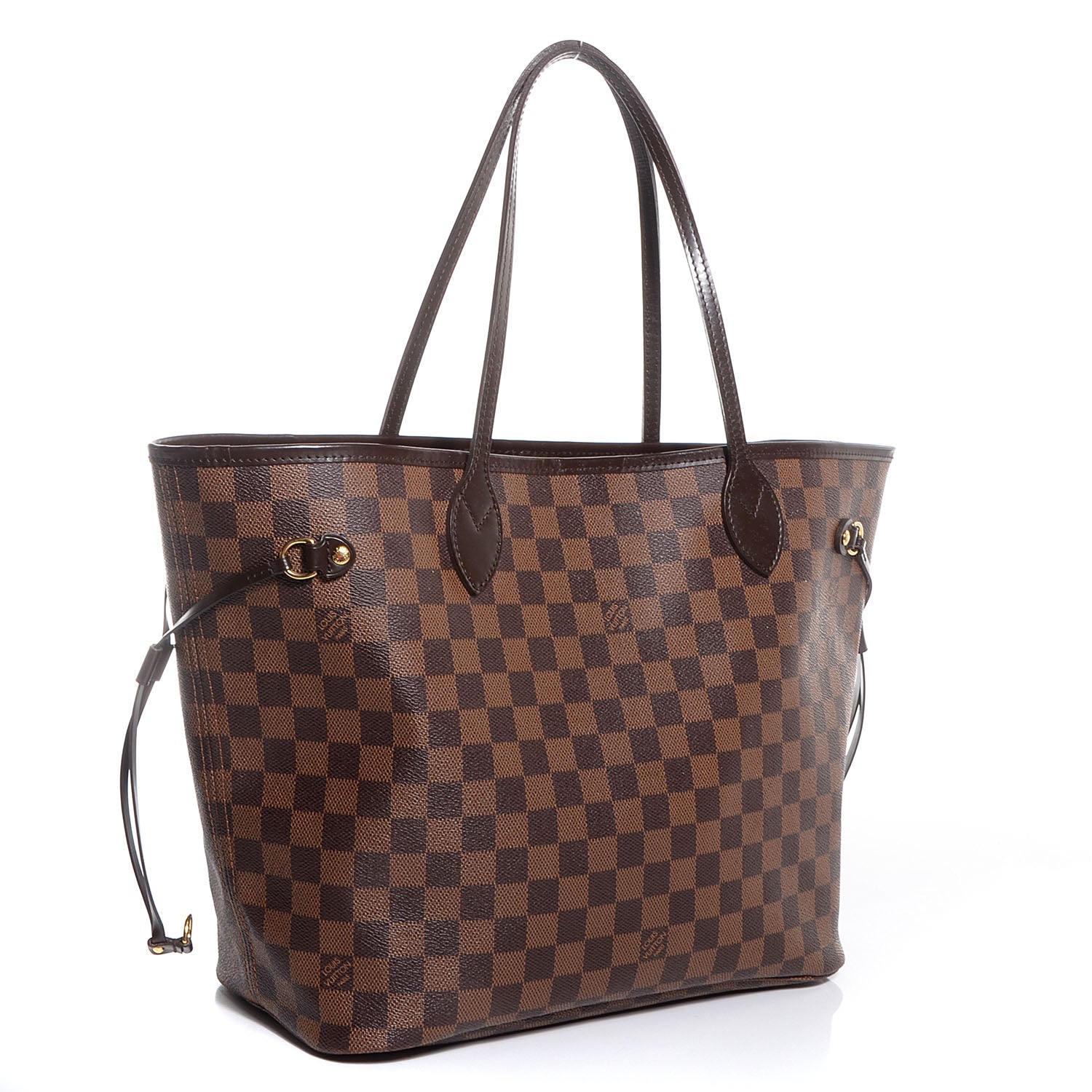 Louis Vuitton Damier Ebene Neverfull MM 3 of 9