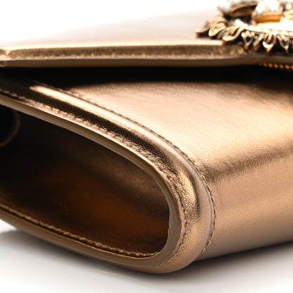 Dolce & Gabbana Metallic Agnello Vitello Devotion Belt Bag Bronze 9 of 16