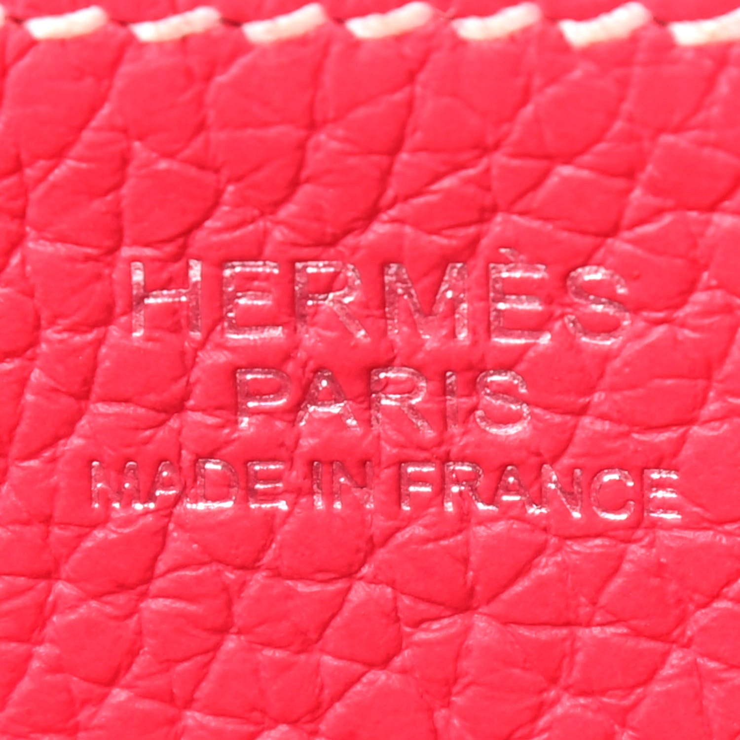 Hermes Taurillon Clemence Halzan 31 Rose Extreme 7 of 13