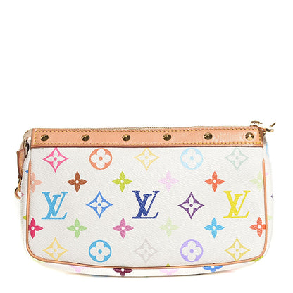 Louis Vuitton Monogram Multicolor Pochette Accessories White 1 of 7