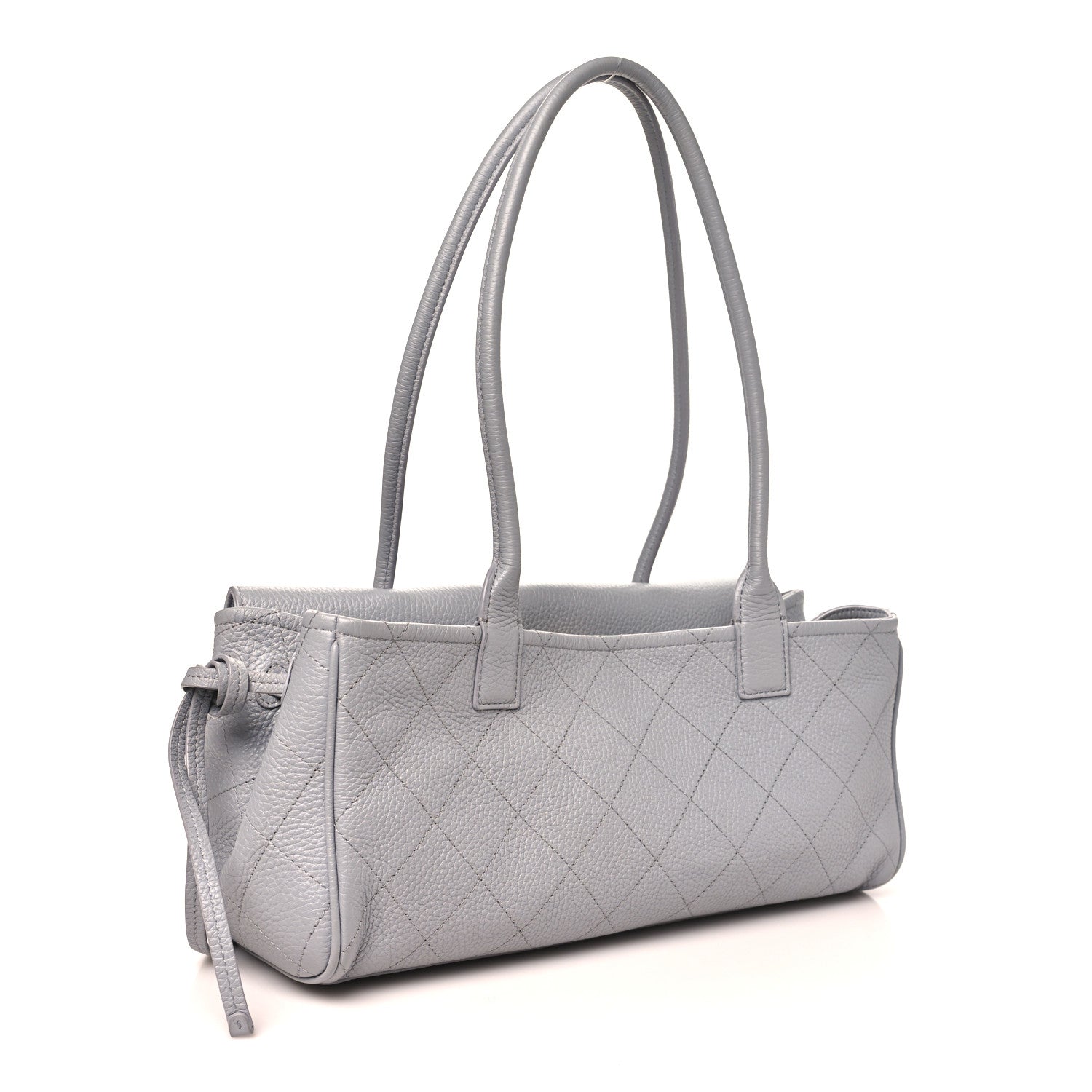 Chanel Grained Calfskin Urban Essentials Small Shopping Bag Grey 2 of 10
