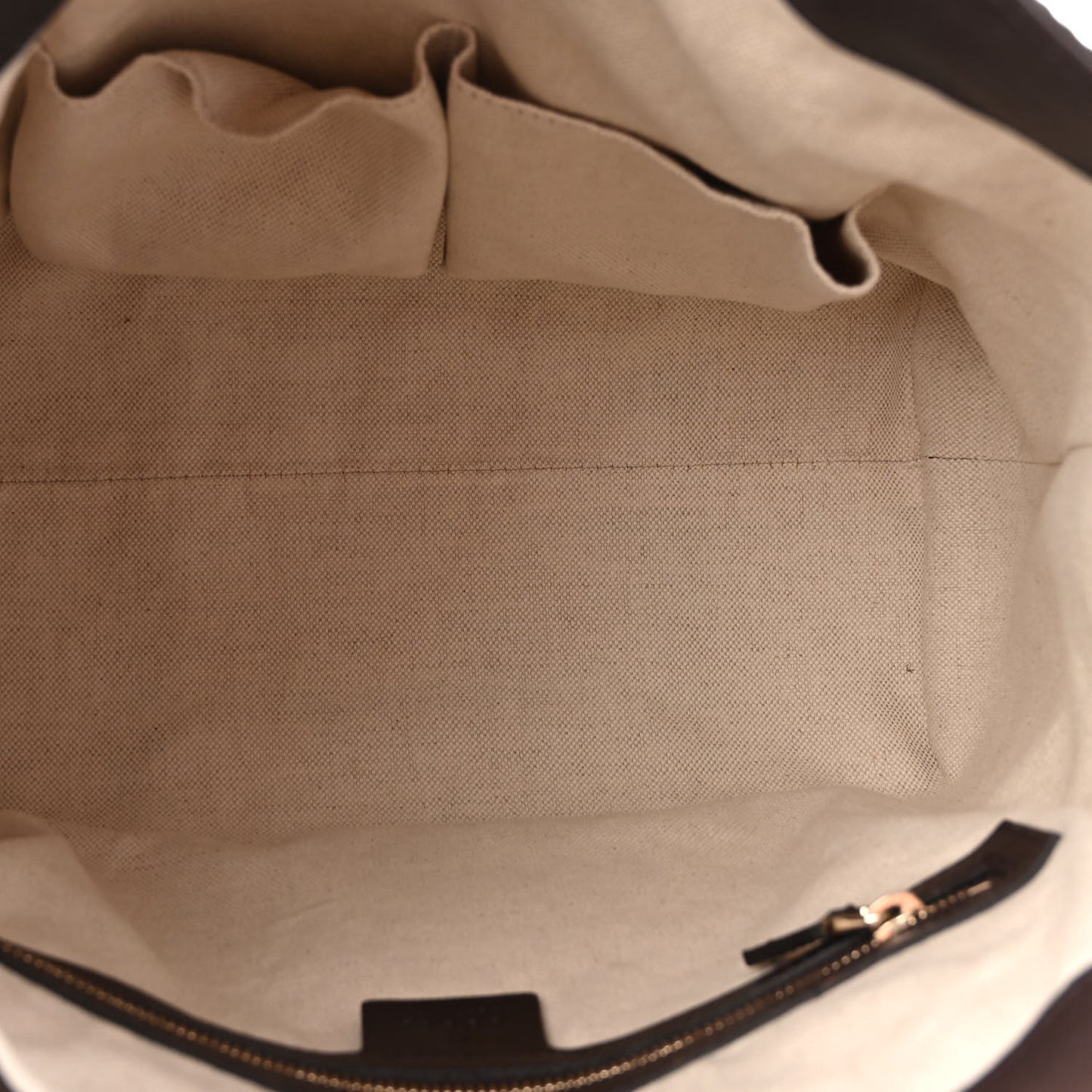 Guccissima Medium Bree Foldover Tote Chocolate