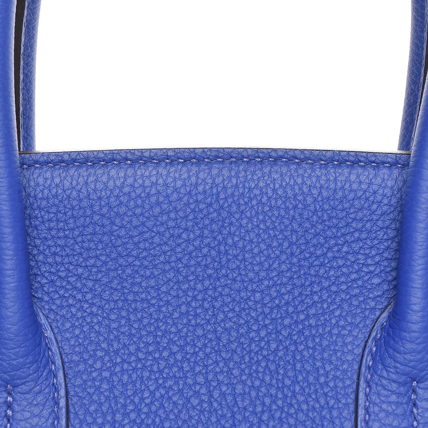 Togo Birkin 35 Bleu Electrique