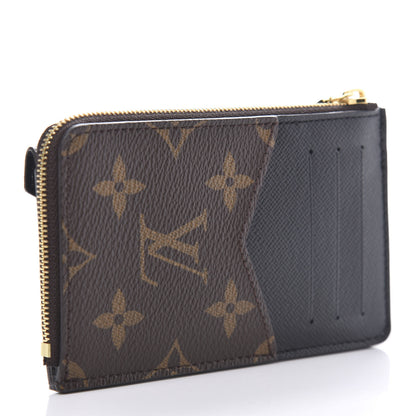 Louis Vuitton Monogram Recto Verso Card Holder Black 3 of 10