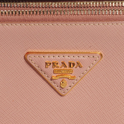 Prada Saffiano Lux Small Double Zip Tote Cammeo 5 of 12
