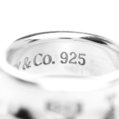 Tiffany Sterling Silver 1837 Band Ring 49 5 4 of 4