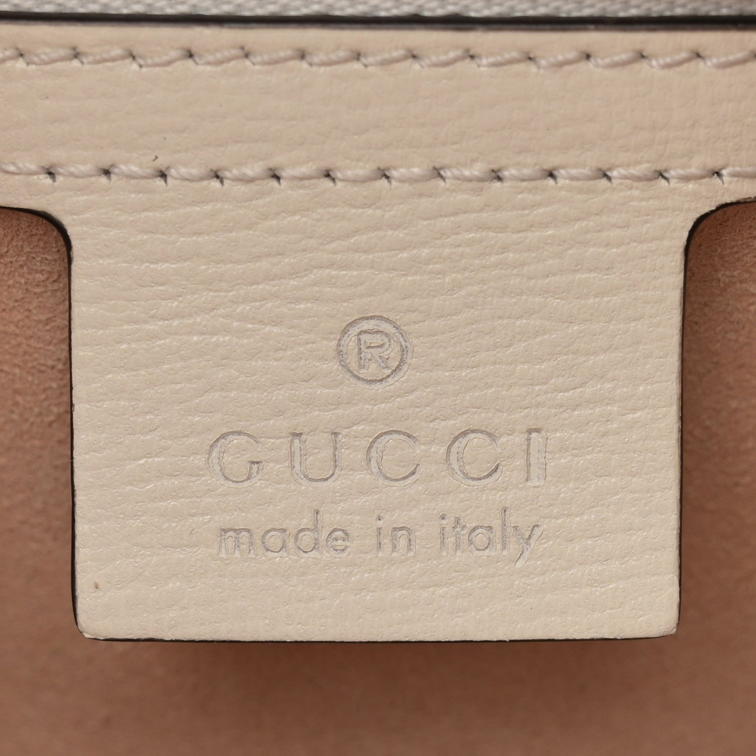 Gucci GG Supreme Monogram Small Horsebit 1955 Shoulder Bag Beige Mystic White 6 of 12
