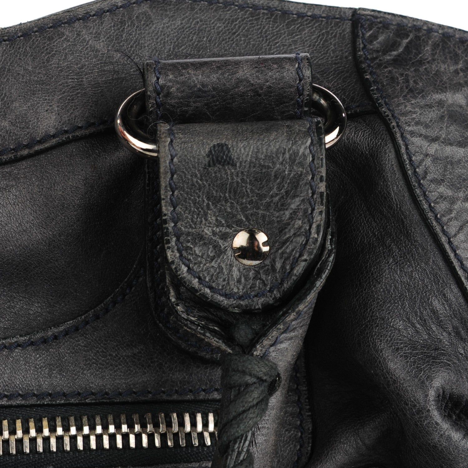 Balenciaga Agneau Giant 21 Silver Hardware Part Time Anthracite 3 of 11