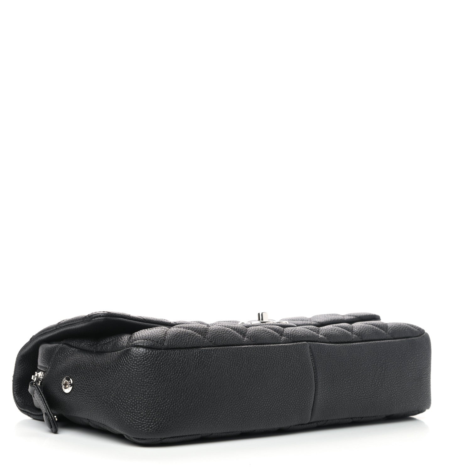 Chanel Caviar Quilted Jumbo Easy Flap Black 3 of 9