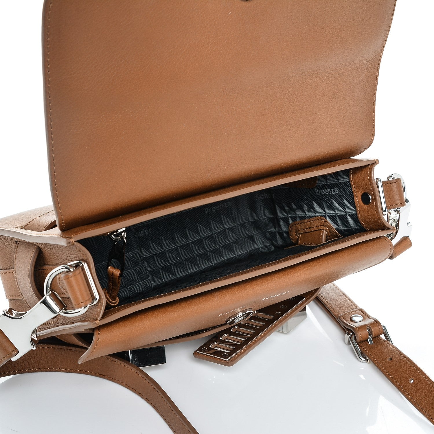 Proenza Schouler Calfskin PS11 Mini Classic Shoulder Bag Caramel 5 of 7