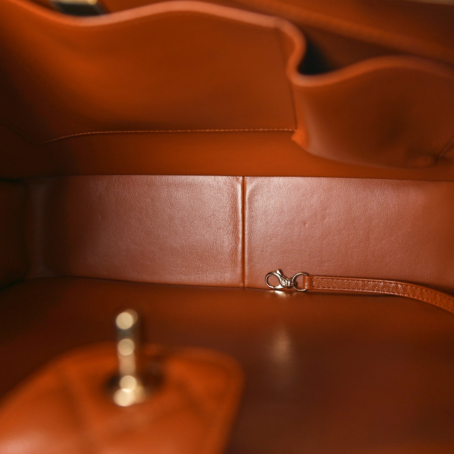 Chanel Caviar Quilted Large Shopping Tote Dark Beige 5 of 9