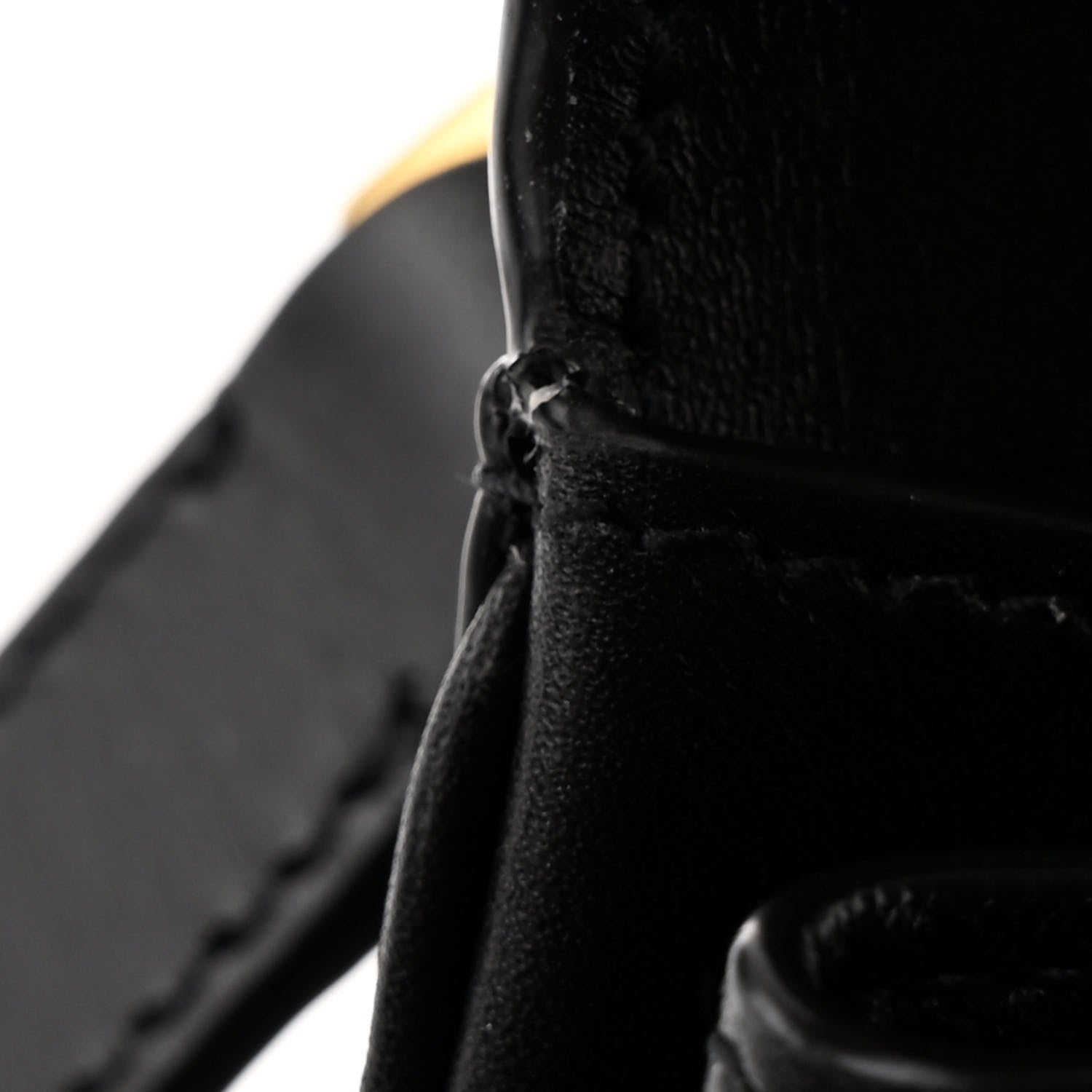 Saint Laurent Shiny Calfskin Le Fermoir Top Handle Bag Small Black 13 of 13