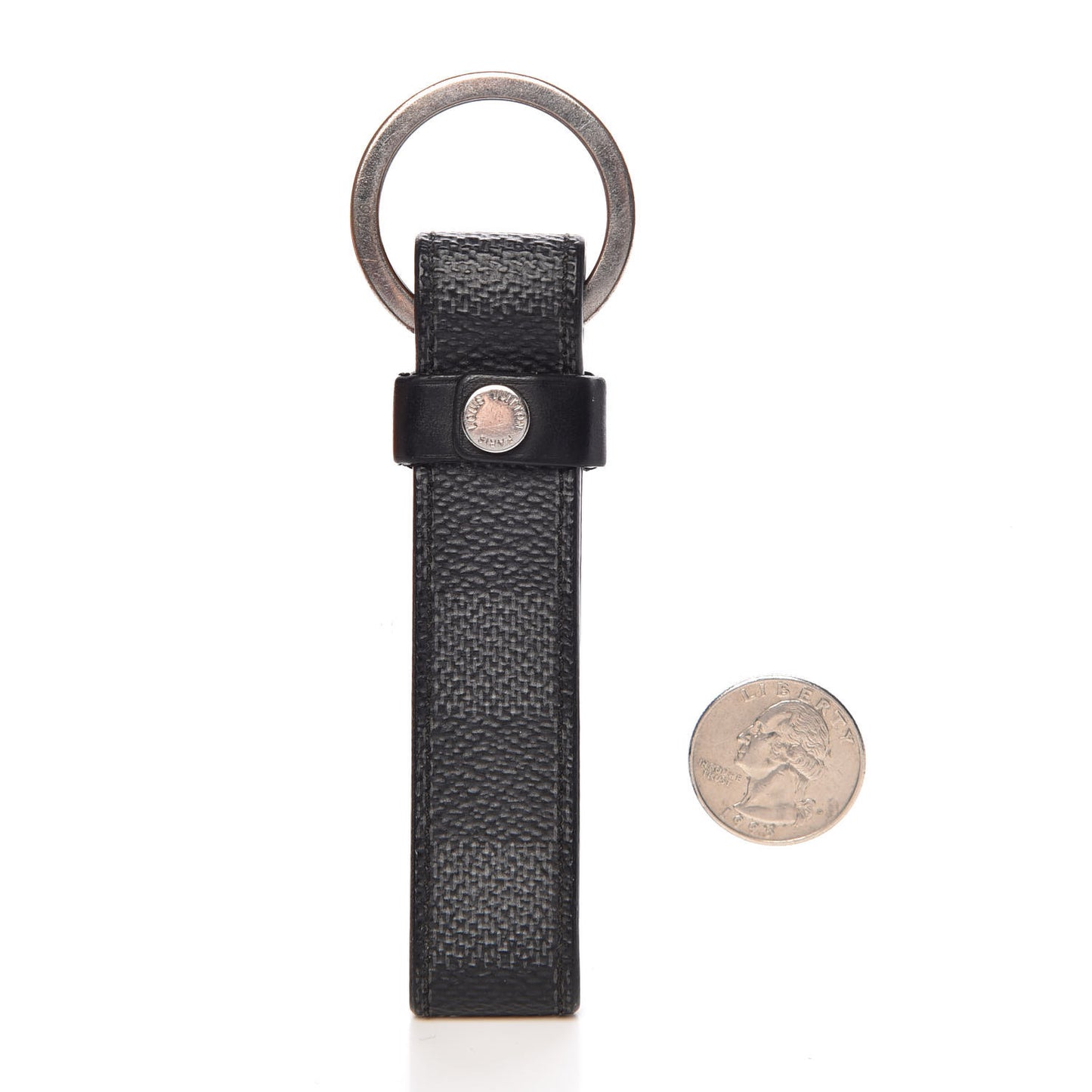 Damier Graphite LV Dragonne Key Holder