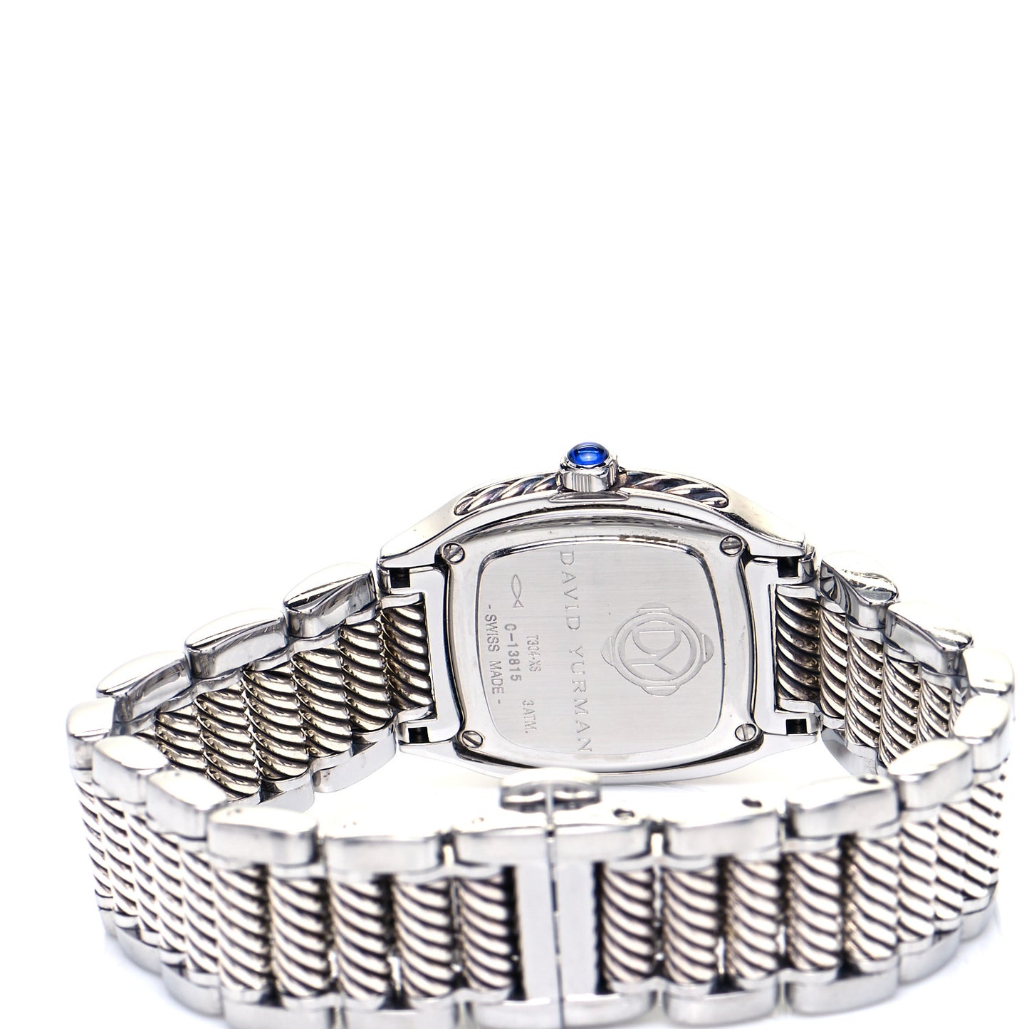 Stainless Steel Diamond Bezel Mother of Pearl 25mm Thoroughbred Quartz Watch