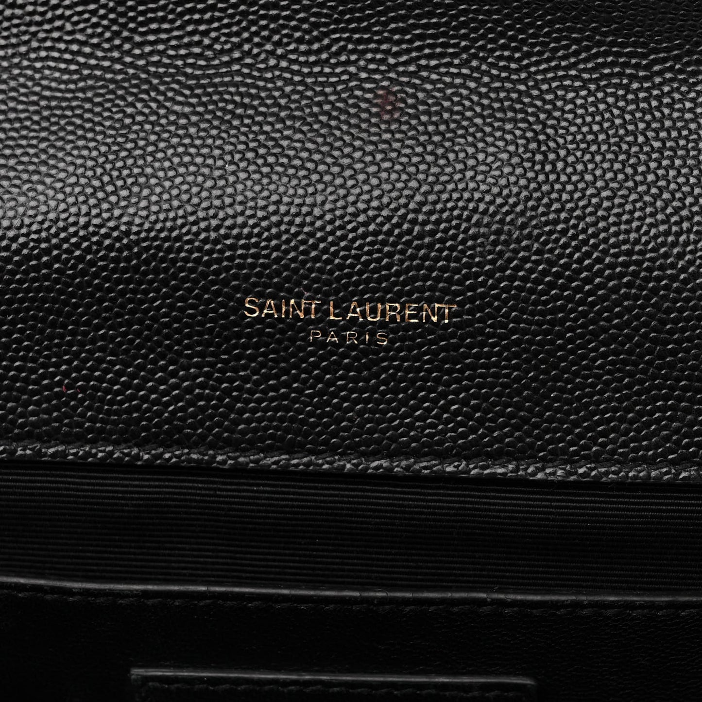 Grain De Poudre Matelasse Chevron Medium Monogram Satchel Black
