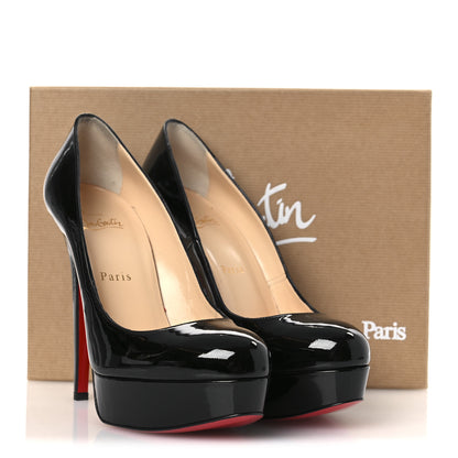 Christian Louboutin Patent Bianca 140 Pumps 39 Black 13 of 13